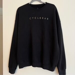 Black CycleBar Pullover Sweatshirt